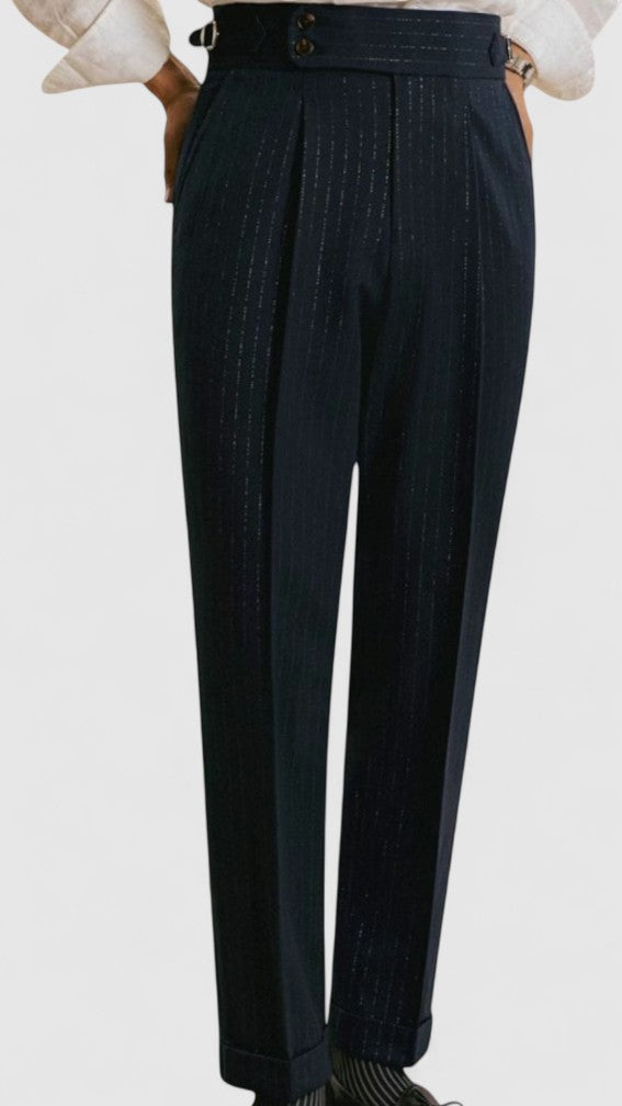 High-Waisted Trousers for Men