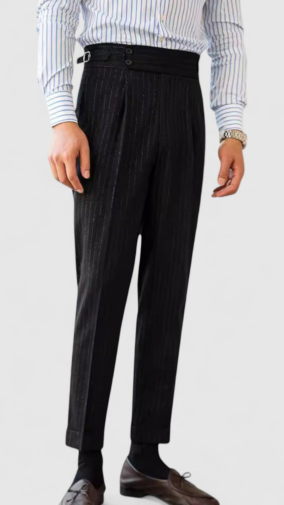 High-Waisted Trousers for Men