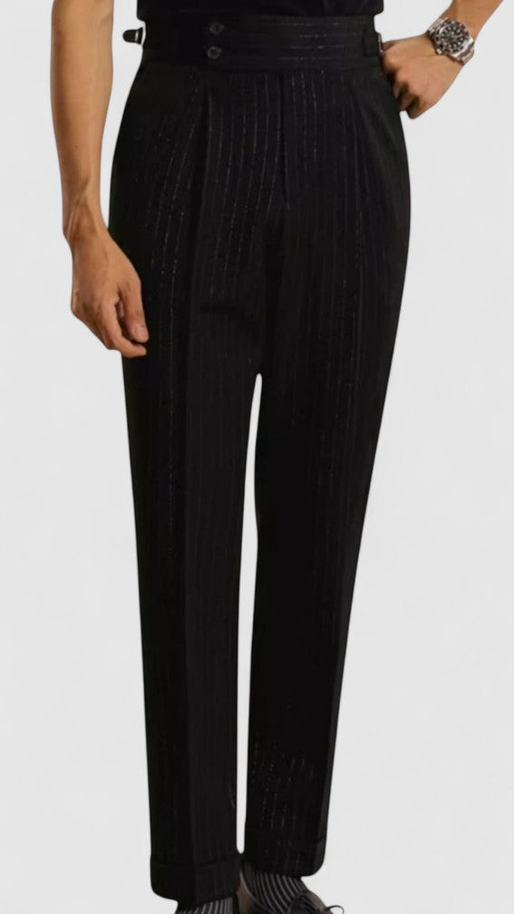 High-Waisted Trousers for Men