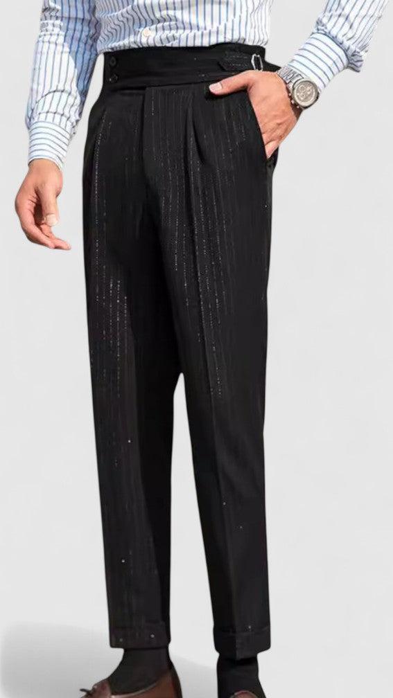 High-Waisted Trousers for Men
