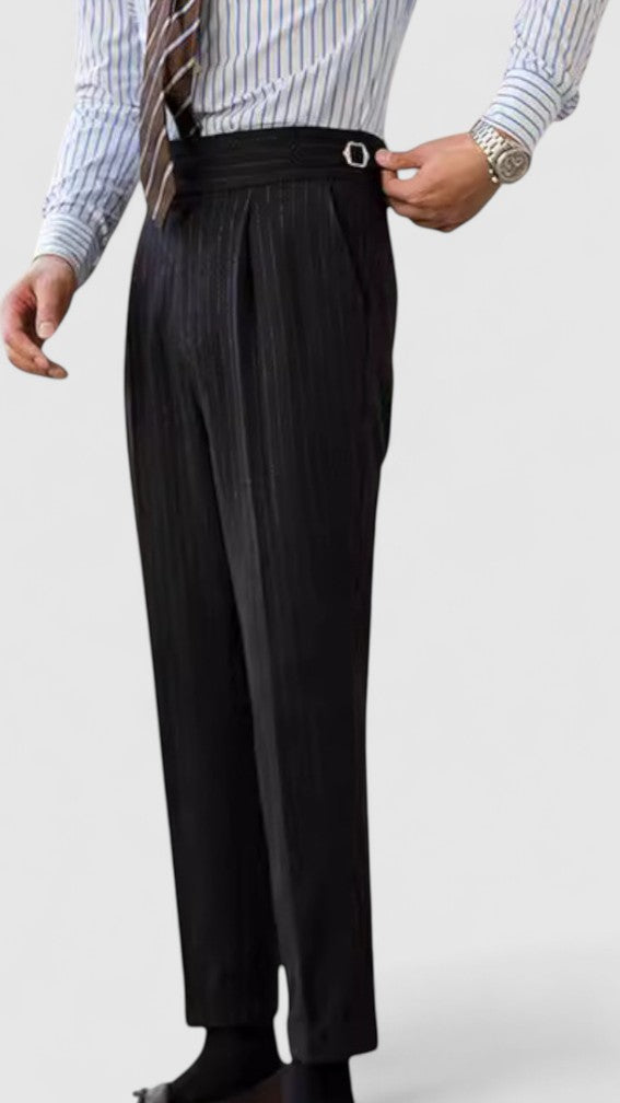 High-Waisted Trousers for Men